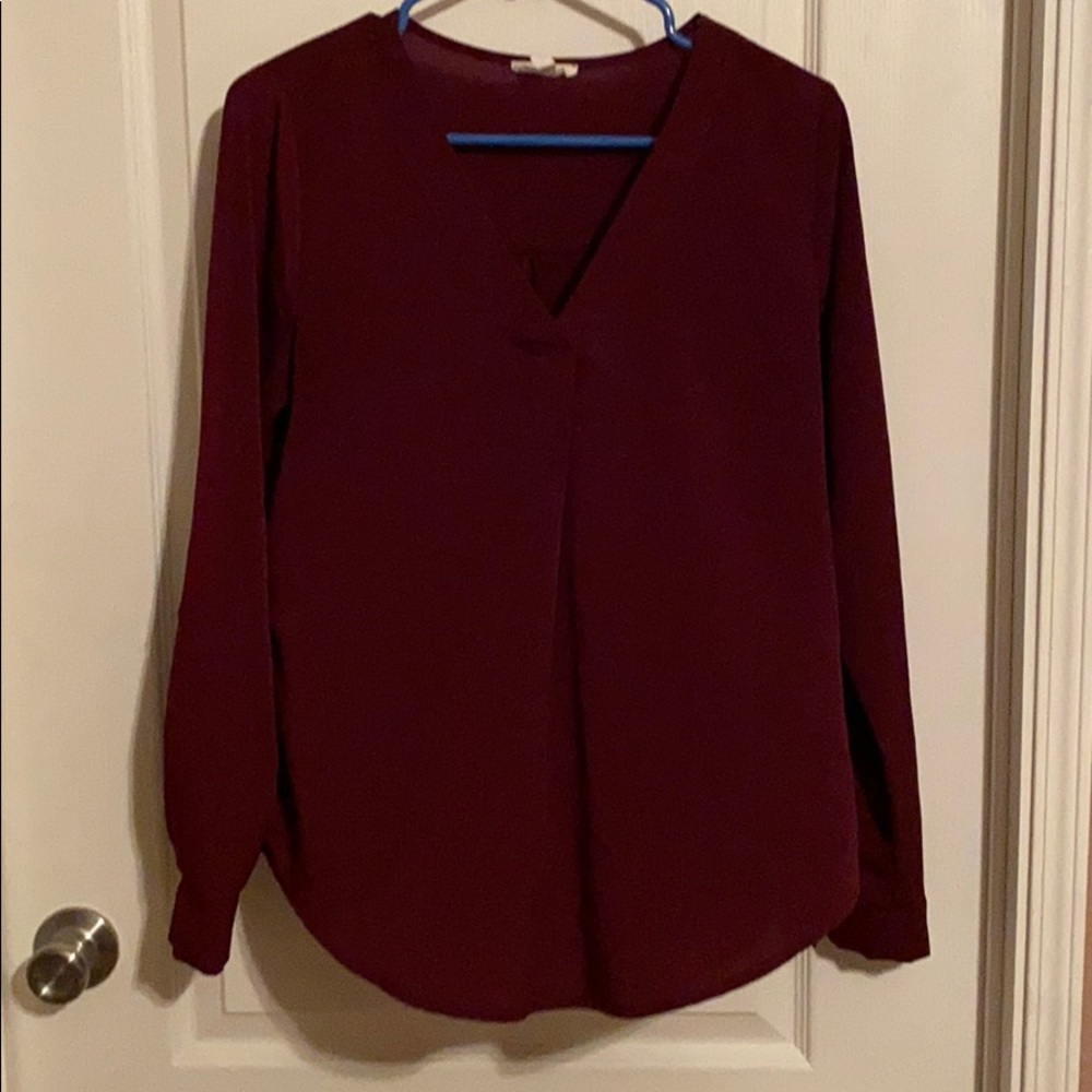 Long sleeve blouse